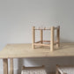 video-table bois-location-tabourets macramé-atmosphera-goûter anniversaire enfants