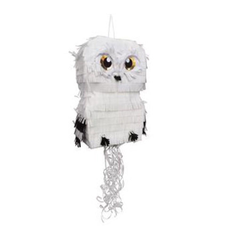 pinata-chouette-blanche-anniversaire-magie-forêt-partypro