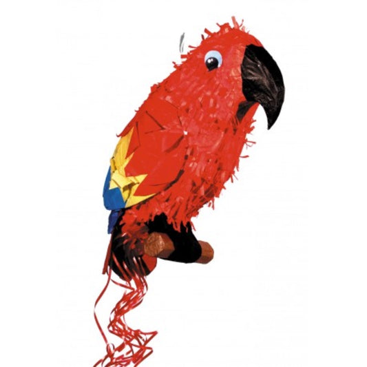 pinata-perroquet-rouge-anniversaire-pirate-enfant-partypro