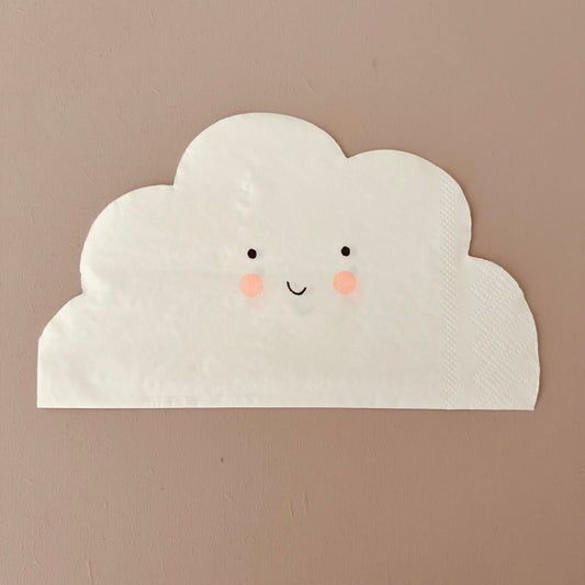 serviette nuage-meri meri-minimaliste-fête anniversaire bébé-gender reveal